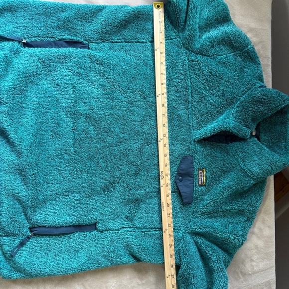 Women's L.L.Bean Hi-Pile Fleece Pullover Size 1x - Picture 4 of 6